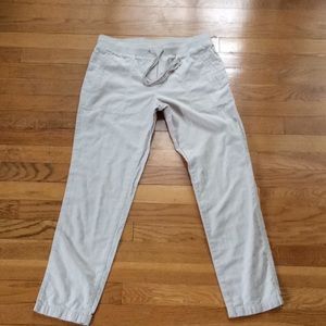 Talbots Light tan pull on pants barely worn